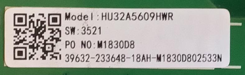 MAIN FUENTE (COMBO) PARA TV SHARP·ROKU TV / NUMERO DE PARTE 233648 / RSAG7.820.8402/ROH / HU32A5609HWR / 32A5609HWR / PANEL JHD315S1H82-TXB1\S0\FM\ROH / MODELO LC-32LB601U - Imagen 2