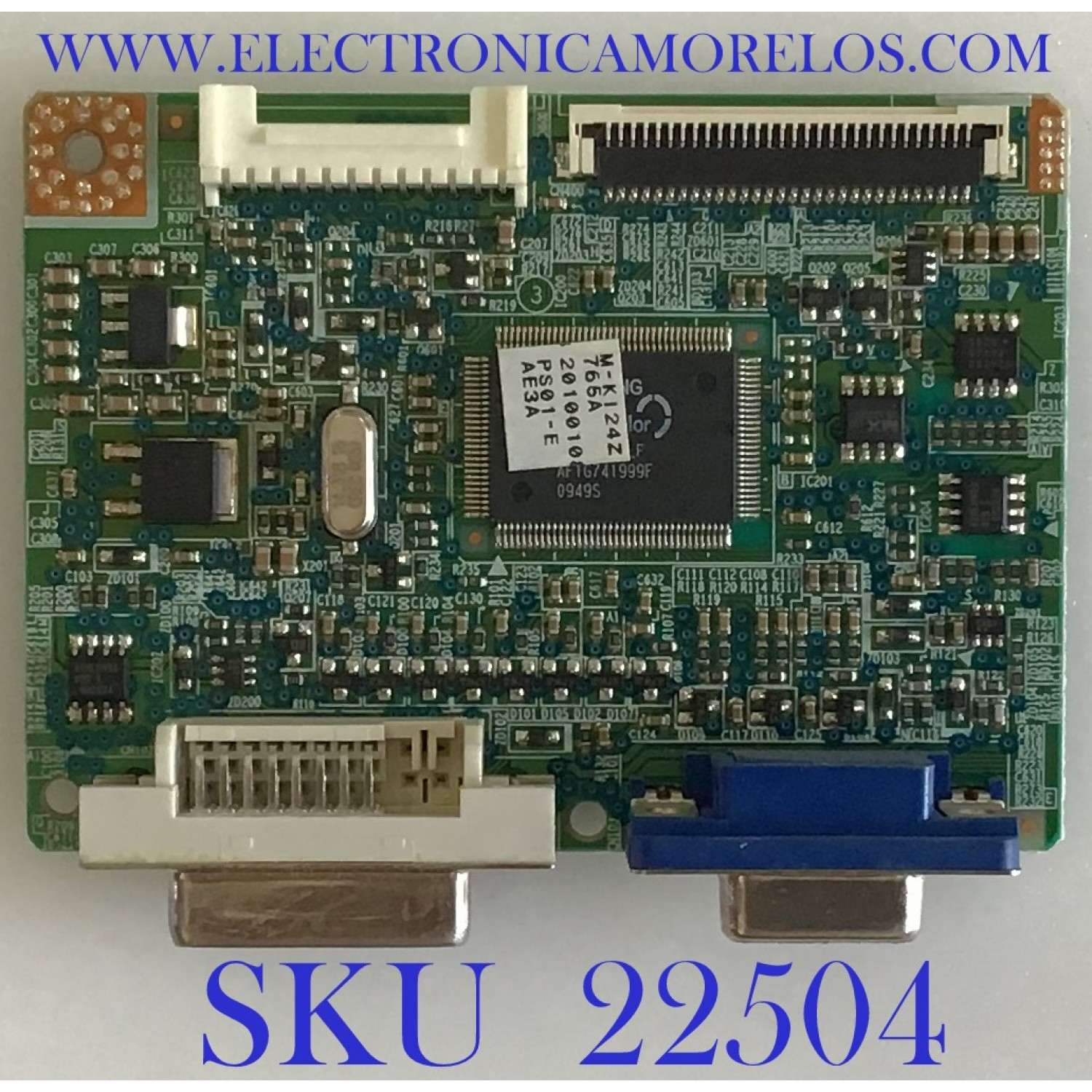 MAIN PARA MONITOR SAMSUNG / BN91-01344B / BN41-01172B / PANEL M240HW01 V.2 / MODELO LS24KIZFV/ZA