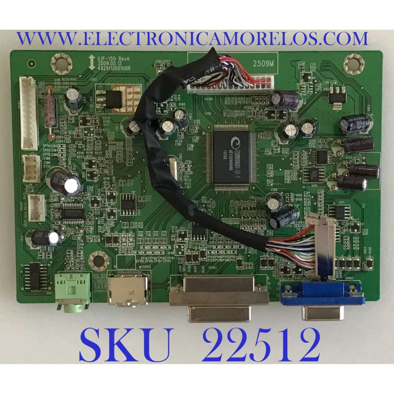 MAIN PARA MONITOR HP / 794341300800R / 492911300100R / PANEL LTM230HT01 / MODELO 2310M