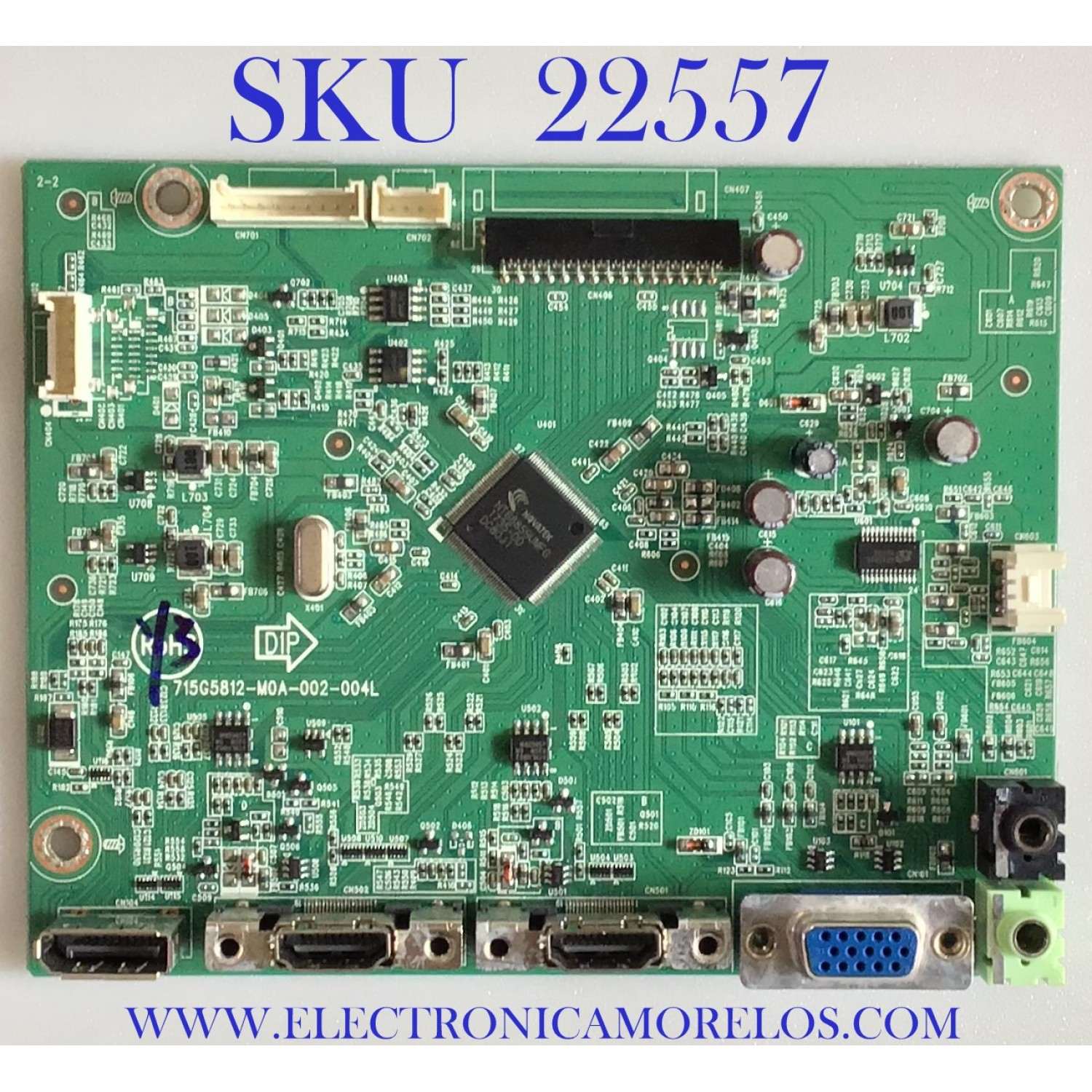 MAIN PARA MONITOR AOC / FGCB0AA590 / 715G5812-M0A-002-004L / (F)FGCB0AA5900000 / PANEL LM270WF (S2)(CD) / MODELO I2769VM