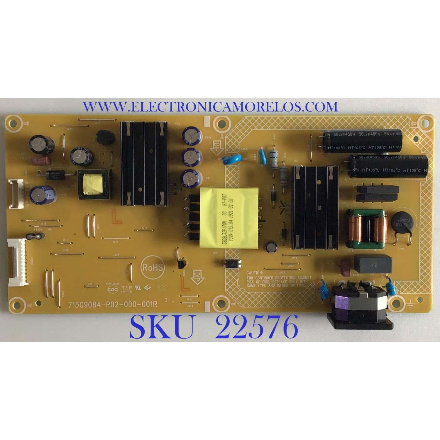 FUENTE DE PODER PARA MONITOR VIEWSONIC / IL452UQE8 / 715G9084-P02-000-001R / (Q)IL452UQE8 / PANEL TPT315B5-QHBN0.K REV:A9P3D / MODELO VX32112K-2K-MHD