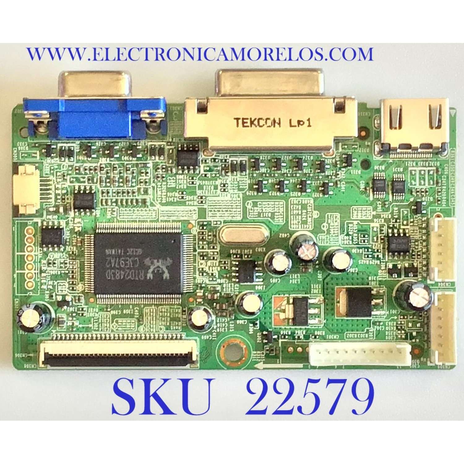 MAIN PARA MONITOR ACER / 65.7M2Z1.024 / 48.7D505.011 / PANEL M270HGE-L10 REV.C1 / MODELO H274HL bmid
