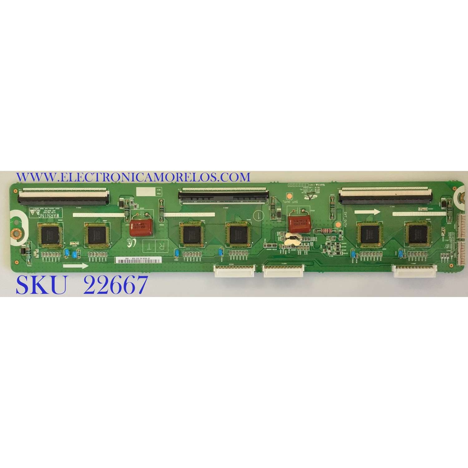 BUFFER PARA TV SAMSUNG / LJ92-01963A / LJ41-10336A / PANEL S60FH-YB03 / MODELO PN60F5300AFXZA-US01
