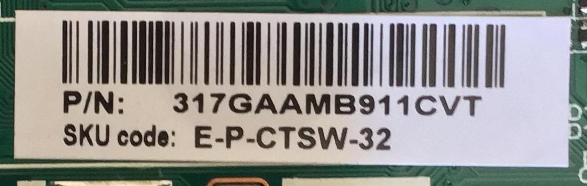 MAIN PARA TV INSIGNIA / 317GAAMB911CVT / TD.T950.61 / H1813639 / PANEL TPT3156B5-1A058.L / DISPLAY ST3151A05-8 / MODELO / NS-32DF310NA19 - Imagen 2