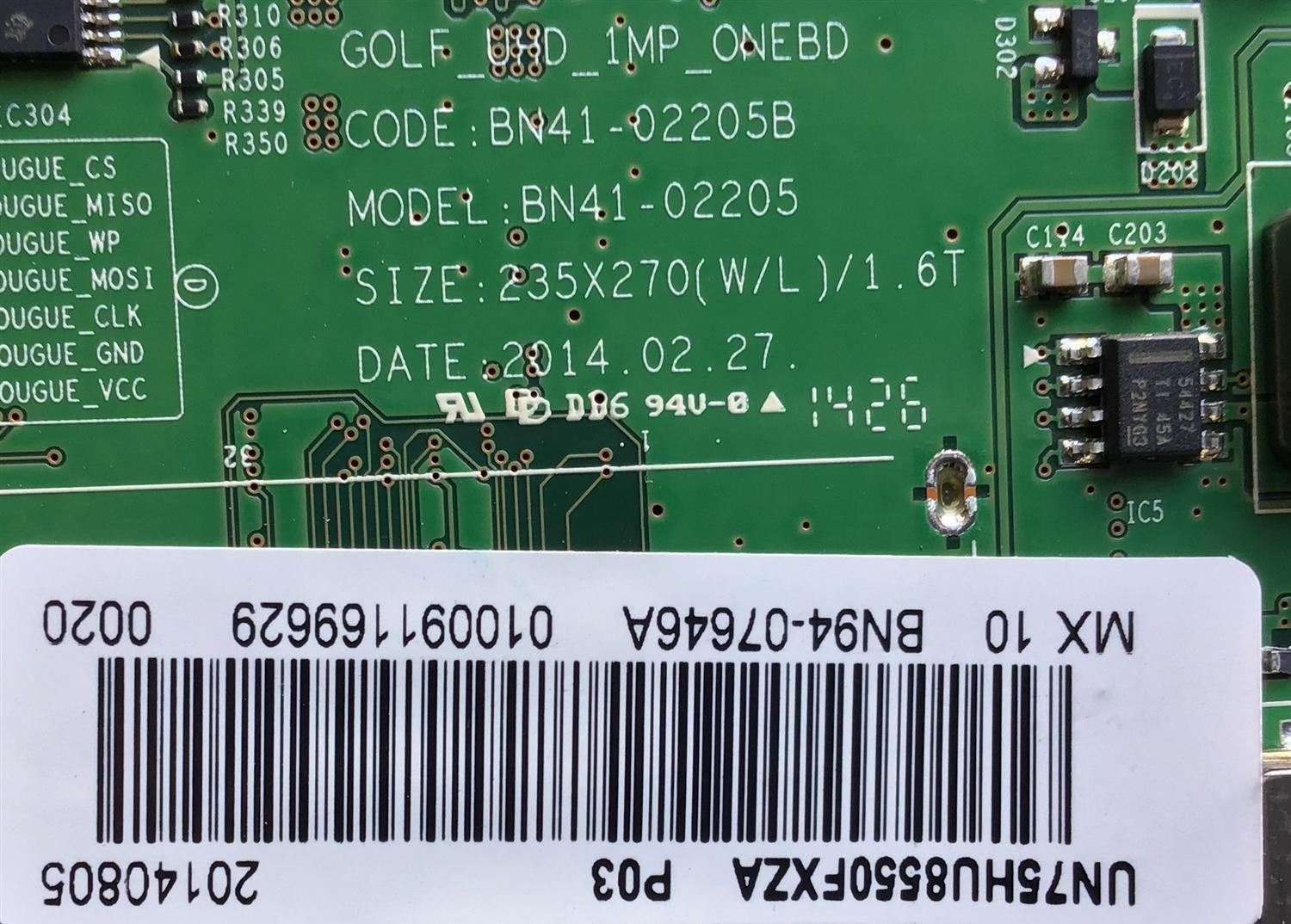 MAIN PARA TV INSIGNIA / 756TXCCB01K088 / 715G5451-M01-000-004X / (T)TXCCB01K0880000TOP / PANEL TPT-390J1-L01 REV:C1E / MODELO NS-39D240A13 FBUC9YA - Imagen 4