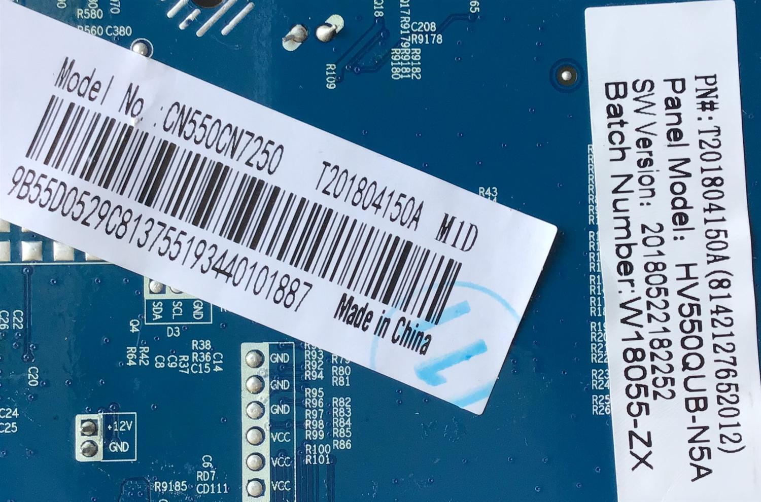 MAIN FUENTE PARA TV ELEMENT / T201804150A / CV6586H-A50 / 8142127652012 / W18055-ZX - Imagen 2