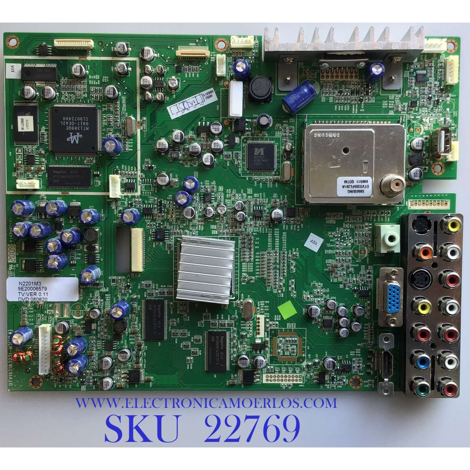 MAIN PARA TV VIEWSONIC / 9E20006579 / DTV1931&amp;3231-M3 / N2201M3 / E23438 / MODELO N2201W / ESTA TARJETA ES CHINA Y ES UTILIZADA EN DIFERENTES MARCAS Y MODELOS / ENTRAR A DESCRIPCIÓN DEL PRODUCTO