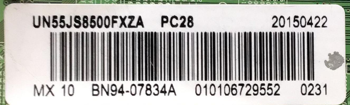 MAIN PARA TV SAMSUNG / NUMERO DE PARTE BN94-07834A / BN41-02356B / BN97-08907E / PANEL CY-QJ055FLLV1H / MODELO UN55JS8500FXZA TH01 - Imagen 2