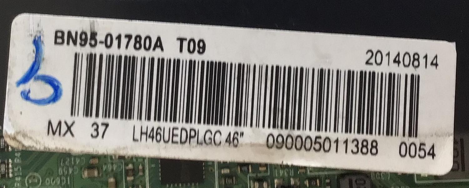 T-CON PARA TV SAMSUNG / BN95-01780A / BN41-02131A / BN97-08727A / PANEL CY-SH046DSLVXH / MODELOS LH46UEDPLGC/ ZA SS01 / LH46UEDPLGC/ZA VS04 - Imagen 3