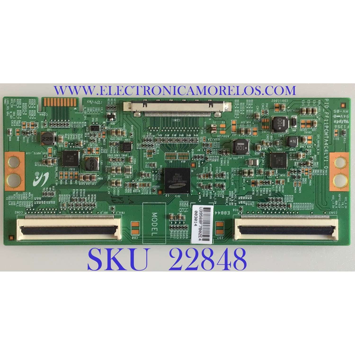 T-CON PARA TV NEC / LJ94-39568F / PID_FF11PCMTA4C4LV1.0 / 39568F / MODELO P404