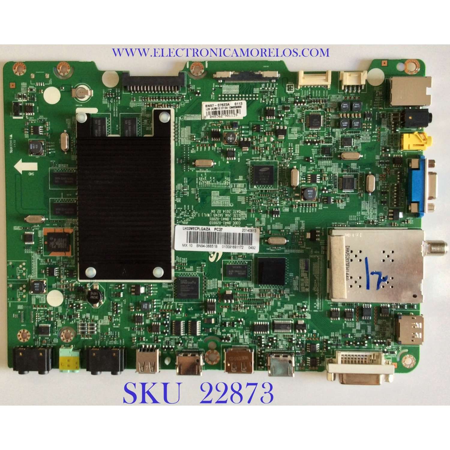 MAIN PARA TV SAMSUNG / BN94-06651B / BN41-02001D / BN97-07623A / MODELO LH32MECPLGA/ZA WS04