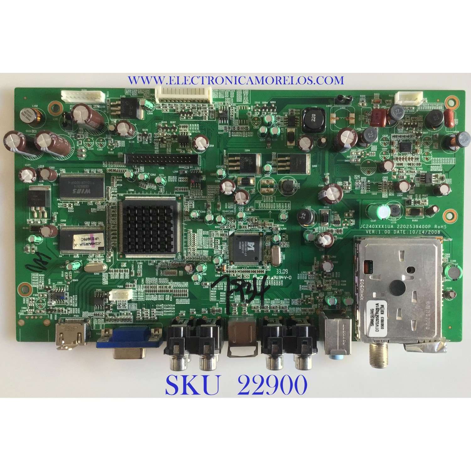 MAIN PARA TV AOC / 6201-7024339101 / 2202539400p / JC240XXX1UA / PANEL M236MWF1 / MODELO L24H898