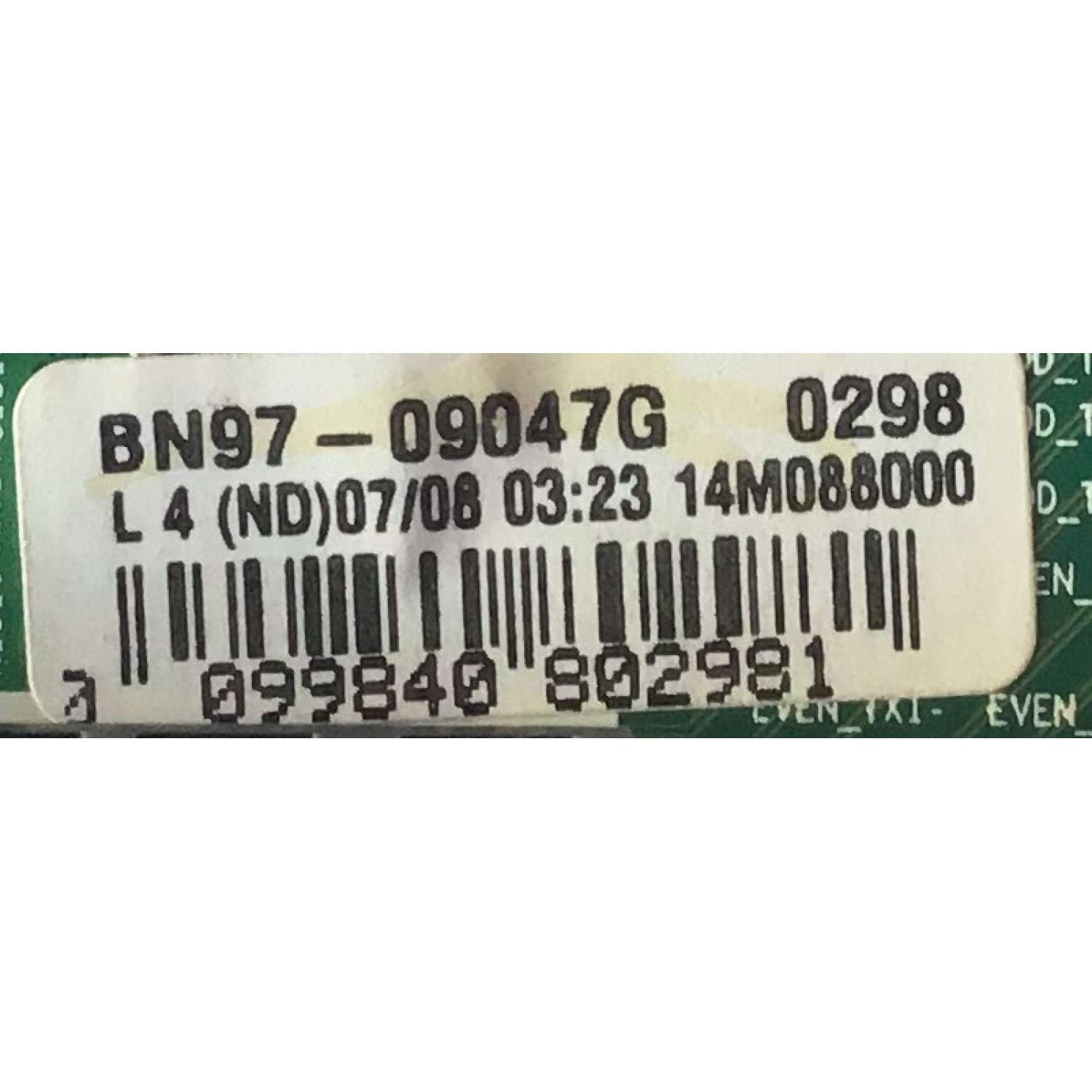 MAIN PARA TV SAMSUNG / BN94-08022F / BN41-02207B / BN97-09047G / MODELO LH22DBDPSGC/GO - Imagen 2