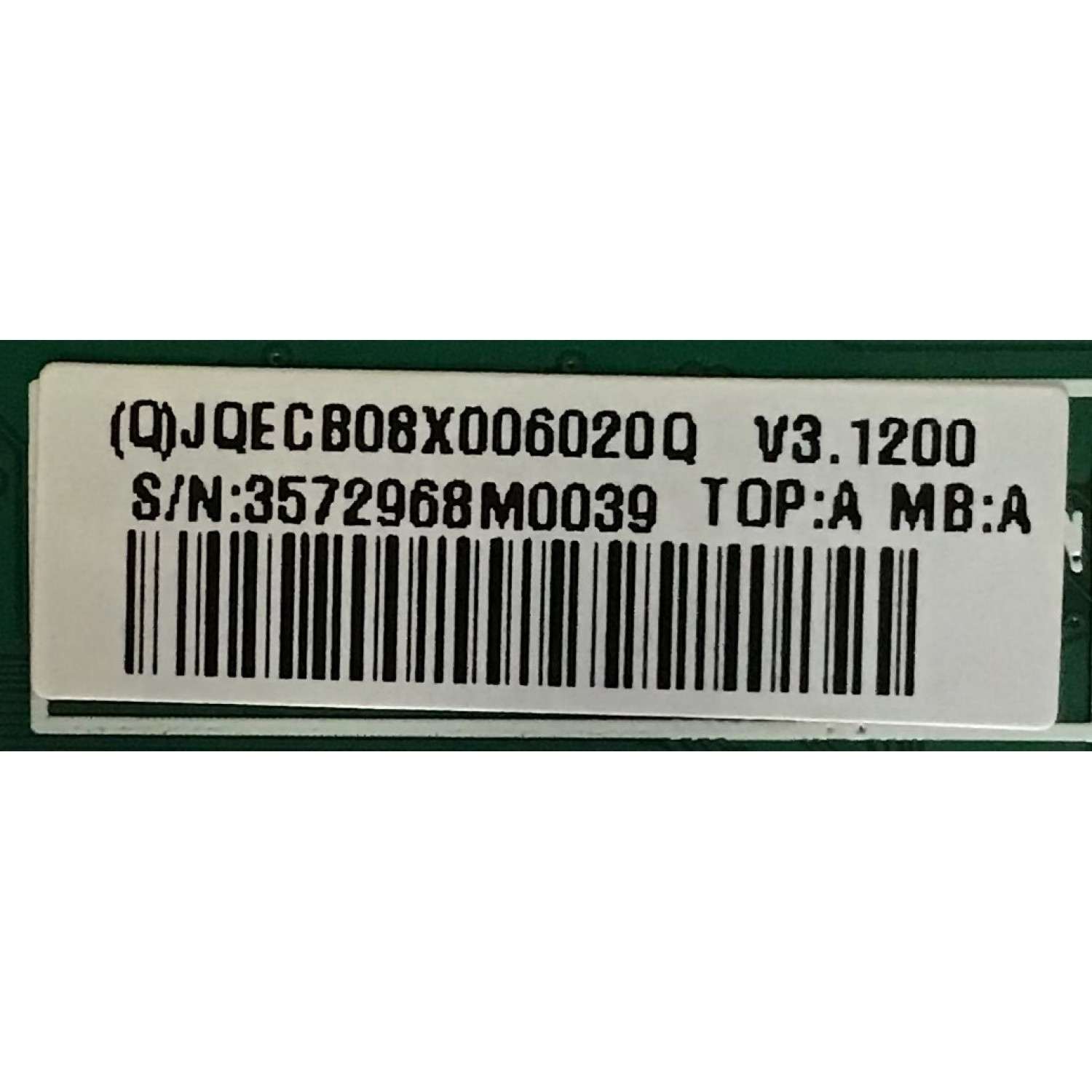 MAIN PARA TV PANASONIC / JQECB08X006 / 715G7515-M0F-000-005K / (Q)JQECB08X006020Q / MODELO TH-43LFE8U - Imagen 2