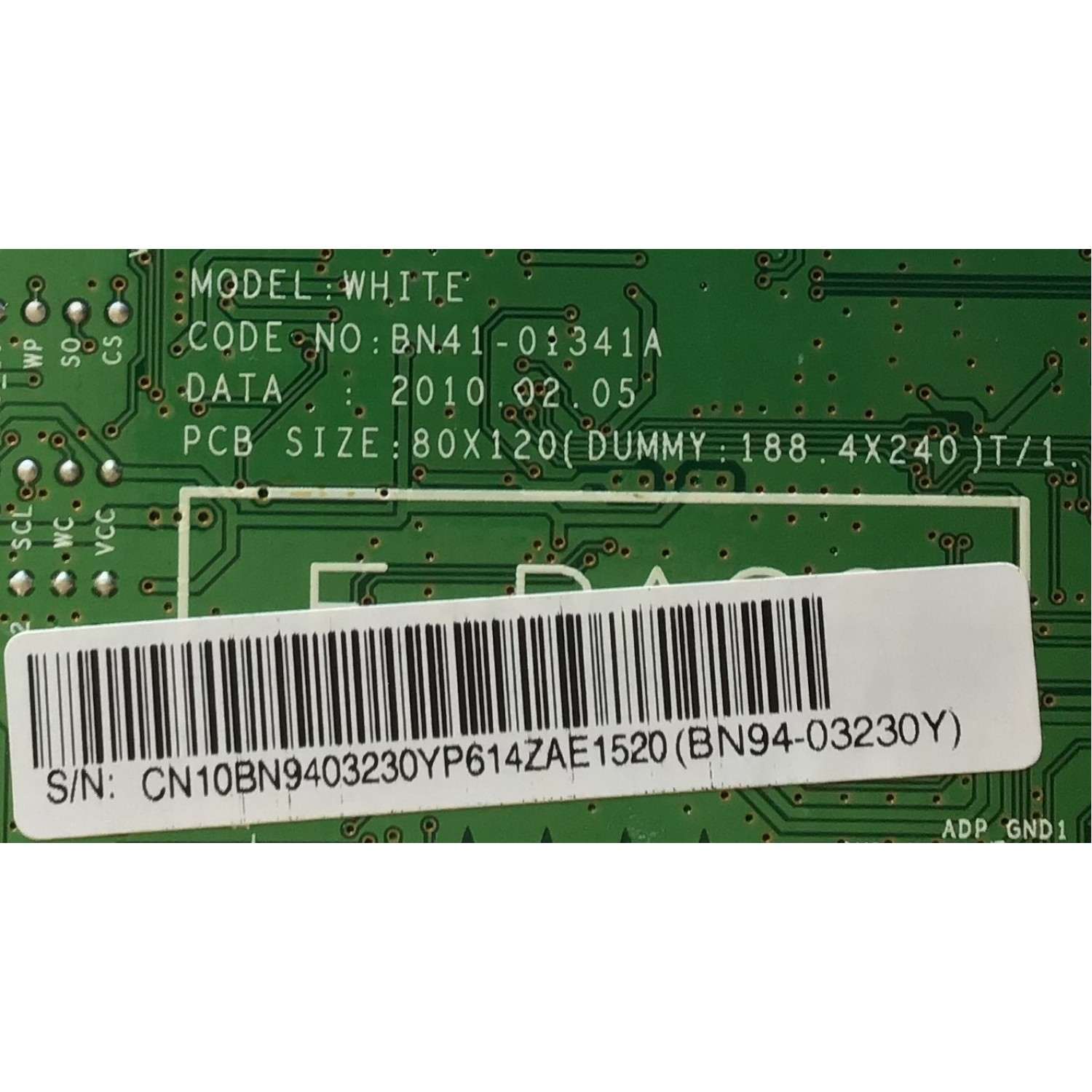 MAIN PARA MONITOR SAMSUNG / BN94-03230Y / BN41-01341A / BN9403230Y / PANEL LTM230HT04 V02 / MODELO LS23WHEKFK/ZA - Imagen 2
