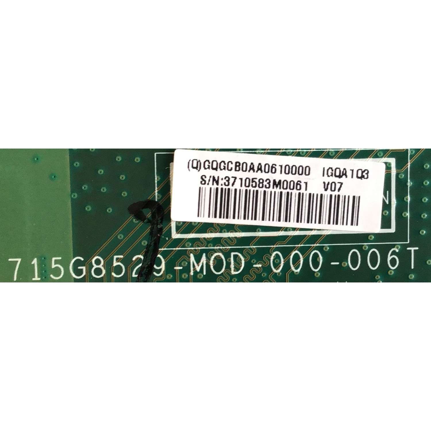 MAIN PARA MONITOR AOC / GQGCB0AA061 / 715G8529-MOD-000-006T / (Q)GQGCB0AA0610000 / PANEL M350QVR01.0 / MODELO AG352UCG - Imagen 2