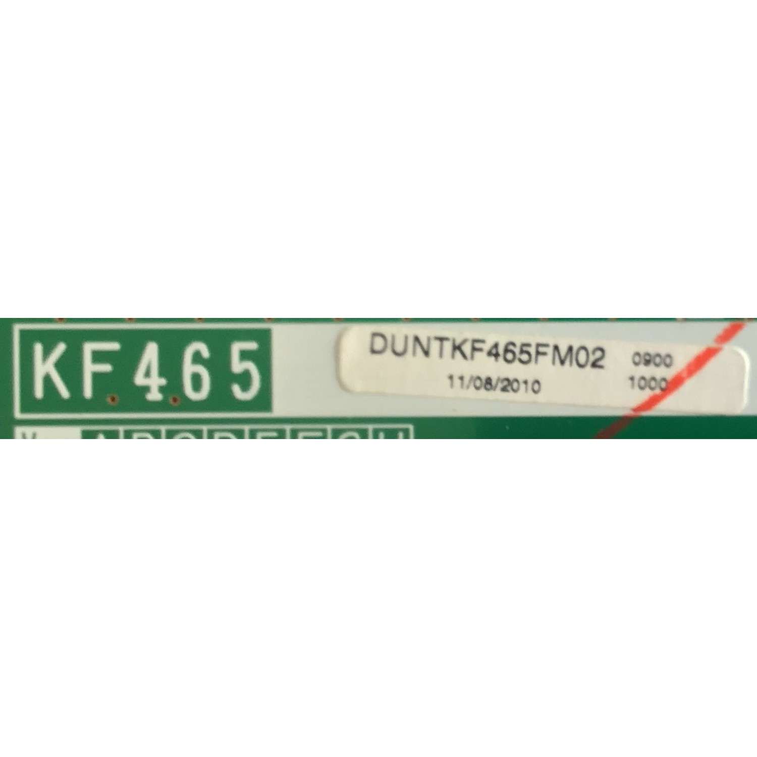TARJETA DE A/V PARA TV SHARP / DUNTKF465FM02 / KF465 / DUNTKF465WE02 / PANEL LK400D3GIN10V / MODELO LC-40D78UN - Imagen 2