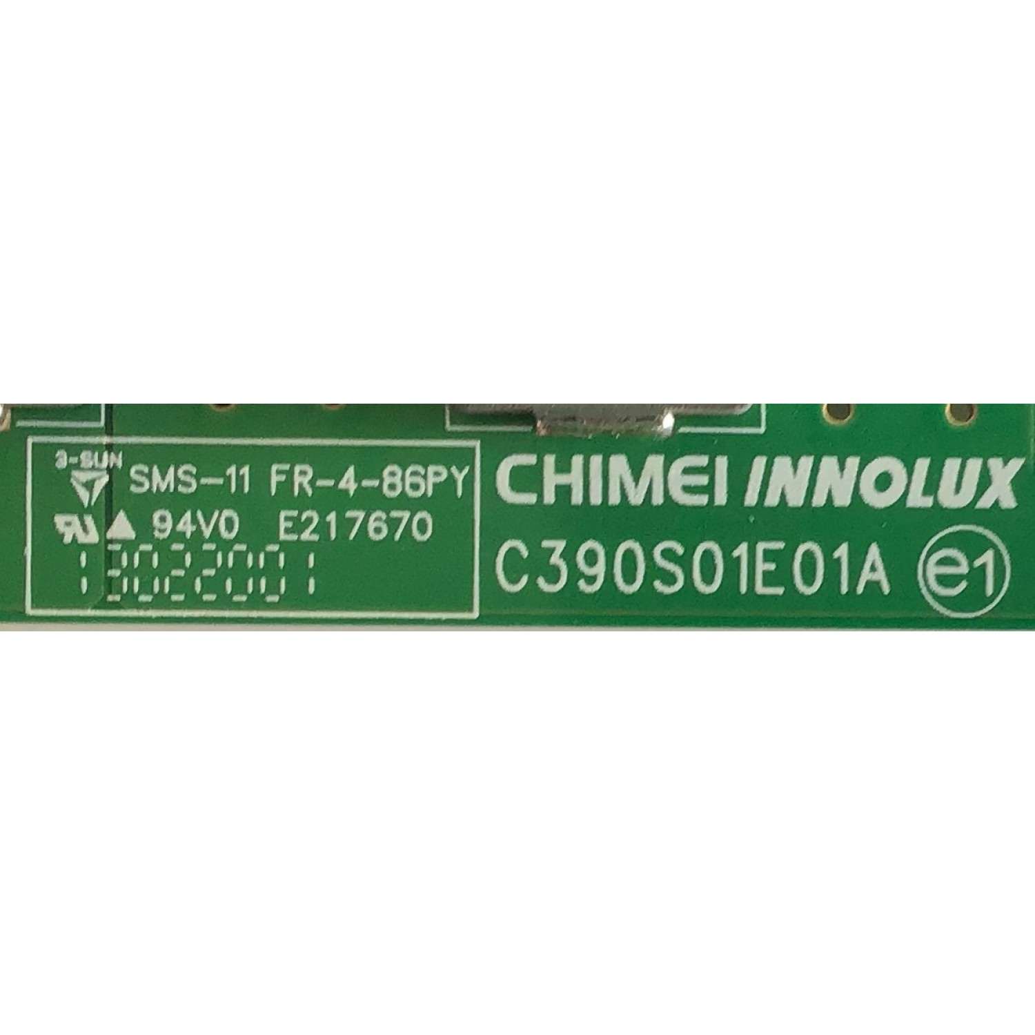 LED DRIVER PARA TV SEIKI / 27-D087014 / C390S01E01A / PANEL V390DK1-LS1 REV.C1 / MODELO SE39UY04	 - Imagen 3