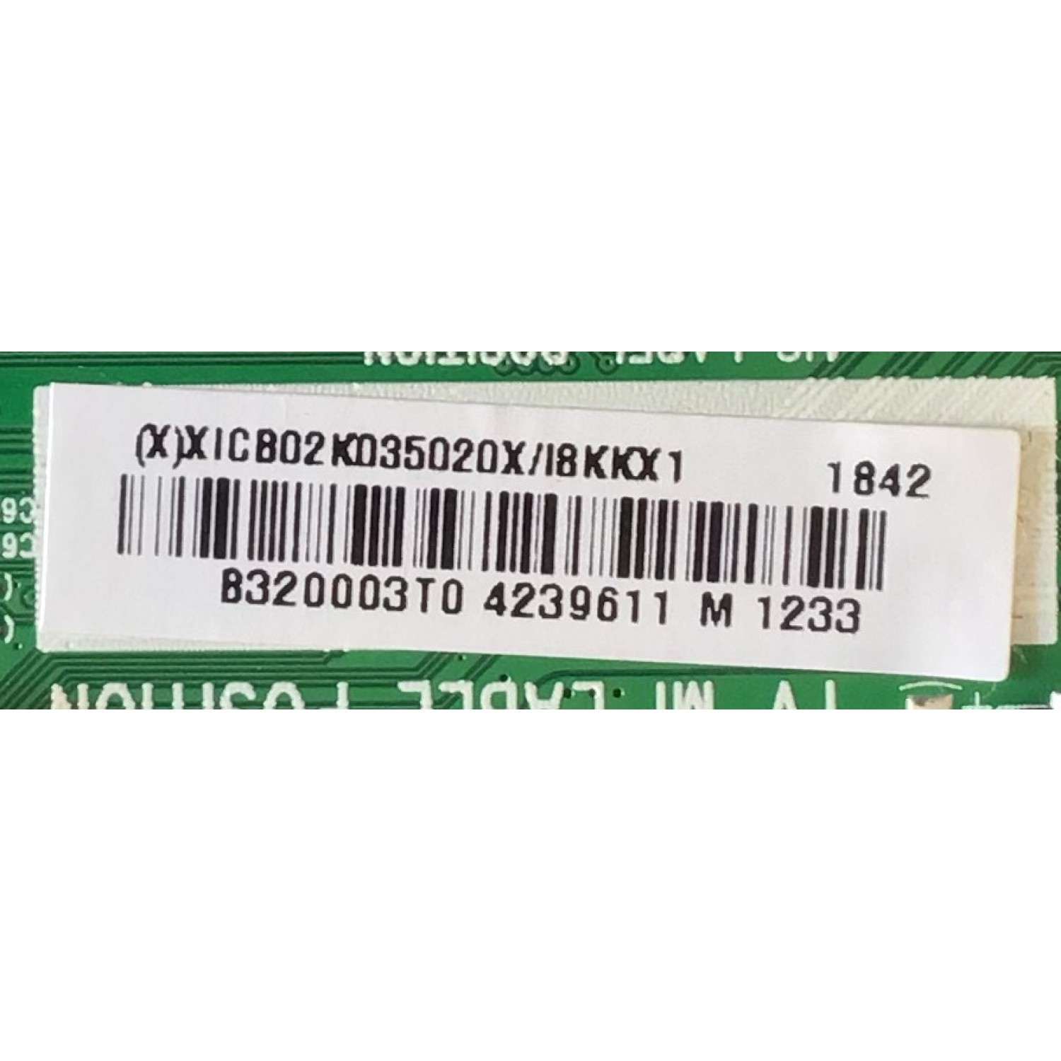 MAIN PARA TV VIZIO FULL HD SMART TV  RESOLUCION: 1920  X 1080 / 756TXICB02K0350 / 715G8320-M01-B01-004Y / (X)XICB02KD035020X/I8KKX1 / PANEL TPT320B5-FHBN0.K REV:49P2AN / MODELO D32F-F1 LTQUVMQU - Imagen 3