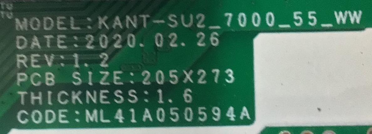 MAIN FUENTE PARA TV SAMSUNG / BN96-51369B / ML41A050594A / BN9651369B / PANEL CY-BT050HGAV4H / MODELO UN50TU700DFXZA AB03 - Imagen 3