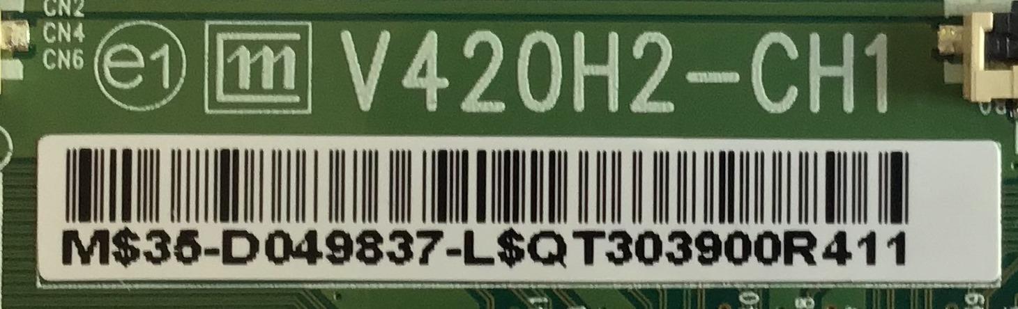 T-CON PARA TV APEX / 35-D049837 / V420H2-CH1 / PANEL ST3151A05-1 / MODELO LE3242T - Imagen 2