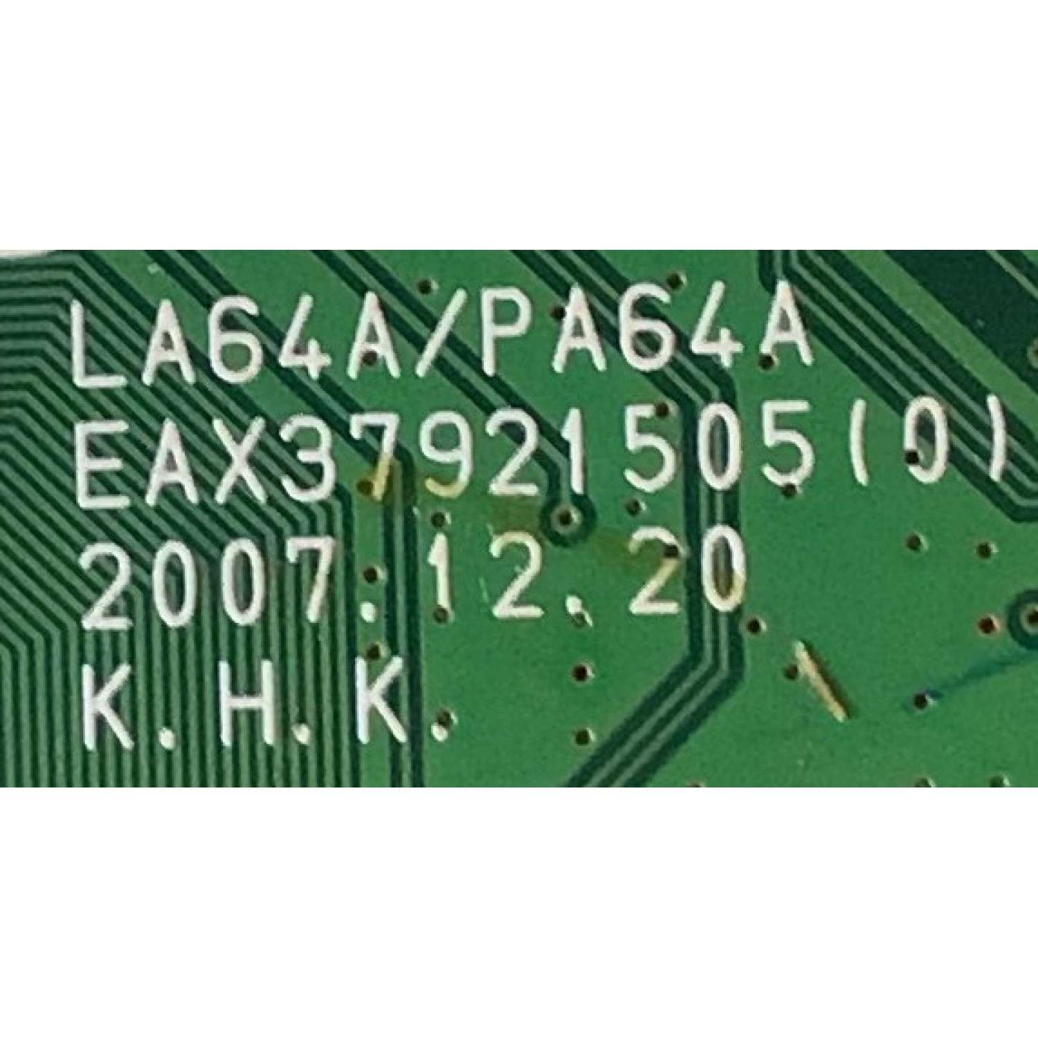 MAIN PARA TV LG / AGF33372706 / EAX37921505 (0) / NP92910CZR / 91TRS001 / PANEL LC320WXN (SA)(A2) / MODELO 32LC50CB-UA.AUSQLVR - Imagen 3