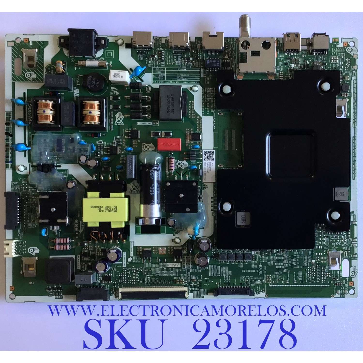 MAIN FUENTE COMBO ORIGINAL PARA SMART TV SAMSUNG / NUMERO DE PARTE BN96-51847A / ML41A050595A / BN9651847A / VT43UH130 / PANEL CY-BT043HGEV4H / DISPLAY HV430QUB-F1A / MODELOS UN43TU700DFXZA BA02 / UN43TU7000FXZA BA02 / UN43TU7000FXZA BA02