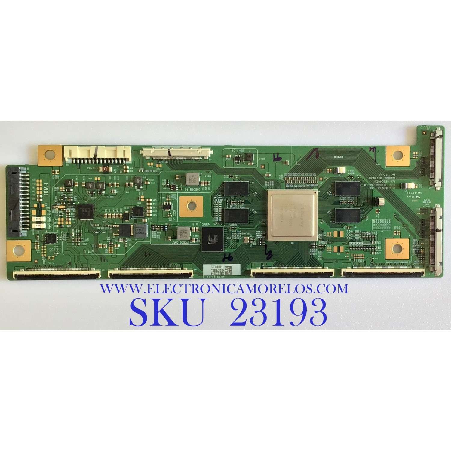 T-CON PARA TV LG OLED 4K / NUMERO DE PARTE 6871L-6275B / 6870C-0852A / LE650AQD / PANEL AC650AQL / MODELO OLED65C1PUB / OLED65CXAUA / OLED65CXPUA / OLED65BXPUA / OLED65GXPUA / OLED65CXAUA.BUSWLJR / OLED65CXPUA.BUSWLJR / OLED65BXPUA.DUSQLJR / OLED65A1AUA