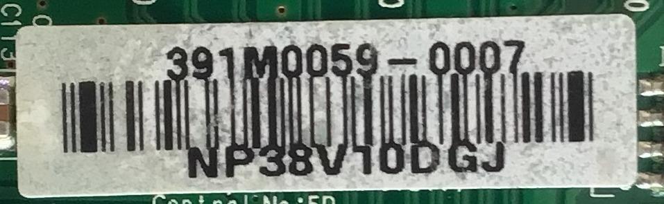 MAIN PARA MONITOR LG / 27EA31V-BD.AUSHMVN / 391M0059-0007 / NP38V10DGJ / PANEL LM270WF5 (SL)(C1) / MODELO 27EA31V-BD.AUSHMVN - Imagen 2