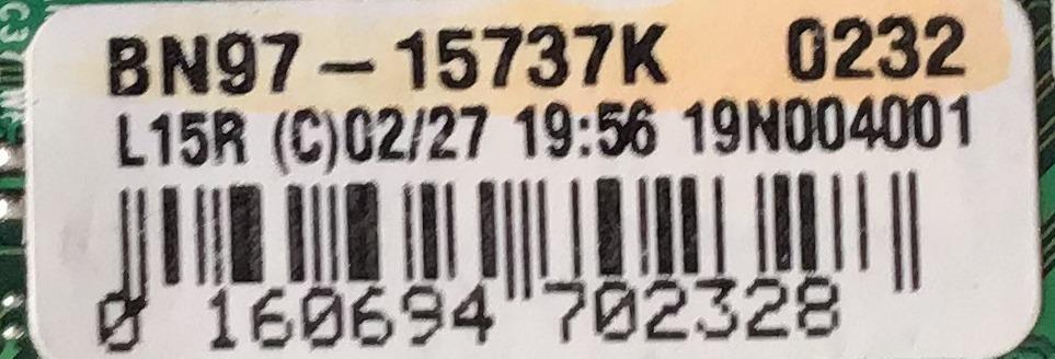 MAIN PARA SMART TV SAMSUNG QLED 4K CON HDR RESOLUCION (3840 x 2160) / BN94-14259L / BN41-02695A / BN97-15737K / PANEL CY-TR075FLLV3H / MODELO QN75Q70RAFXZA FA01 - Imagen 3