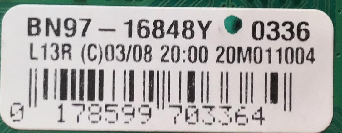 MAIN PARA TV SAMSUNG QLED 4K·UHD·HDR / NUMERO DE PARTE BN94-15427E / BN41-02756A / BN41-02756B / BN97-16848Y / BN9415427E / BN41-02756B-000 / PANEL CY-RT082HGLV1H / MODELO QN82Q6D / QN82Q6DTAFXZA FA01 - Imagen 3