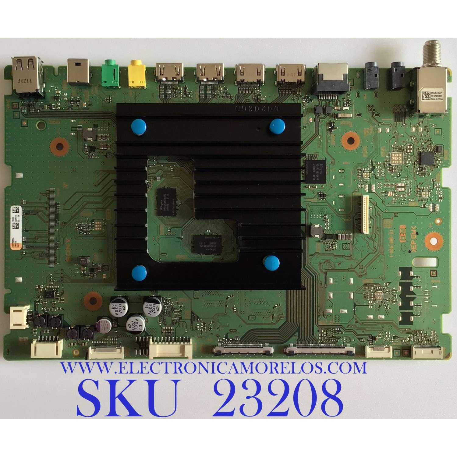 MAIN PARA SMART TV SONY 4K UHD RESOLUCION (3840X2160) / NUMERO DE PARTE A-5014-255-A / 1-006-895-21 / A5014255A 160B / 100689521 / DISPLAY LSY650FF03-A01 / PANEL YDAF065DND01 / MODELOS XBR-65X90CH / XBR65X90CH / XBR-65X900H