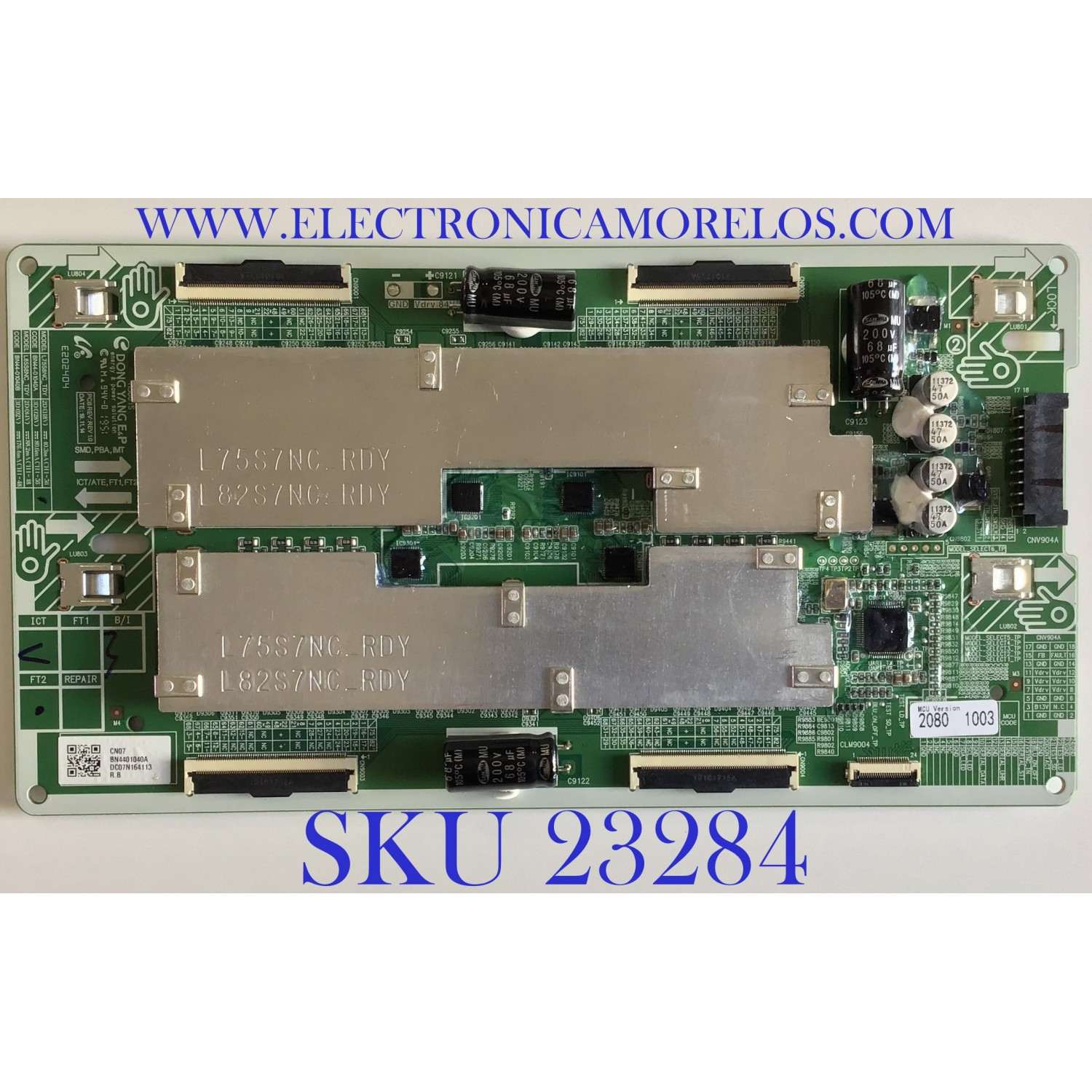 LED DRIVER PARA TV SAMSUNG / NUMERO DE PARTE BN44-01040A / L75S8NC_TDY / BN4401040A / PANEL CY-TT075FMLV4H / MODELOS QN75Q8DTAFXZA FC02 / QN75Q80TAFXZA FC04 / QN75Q80AAFXZA