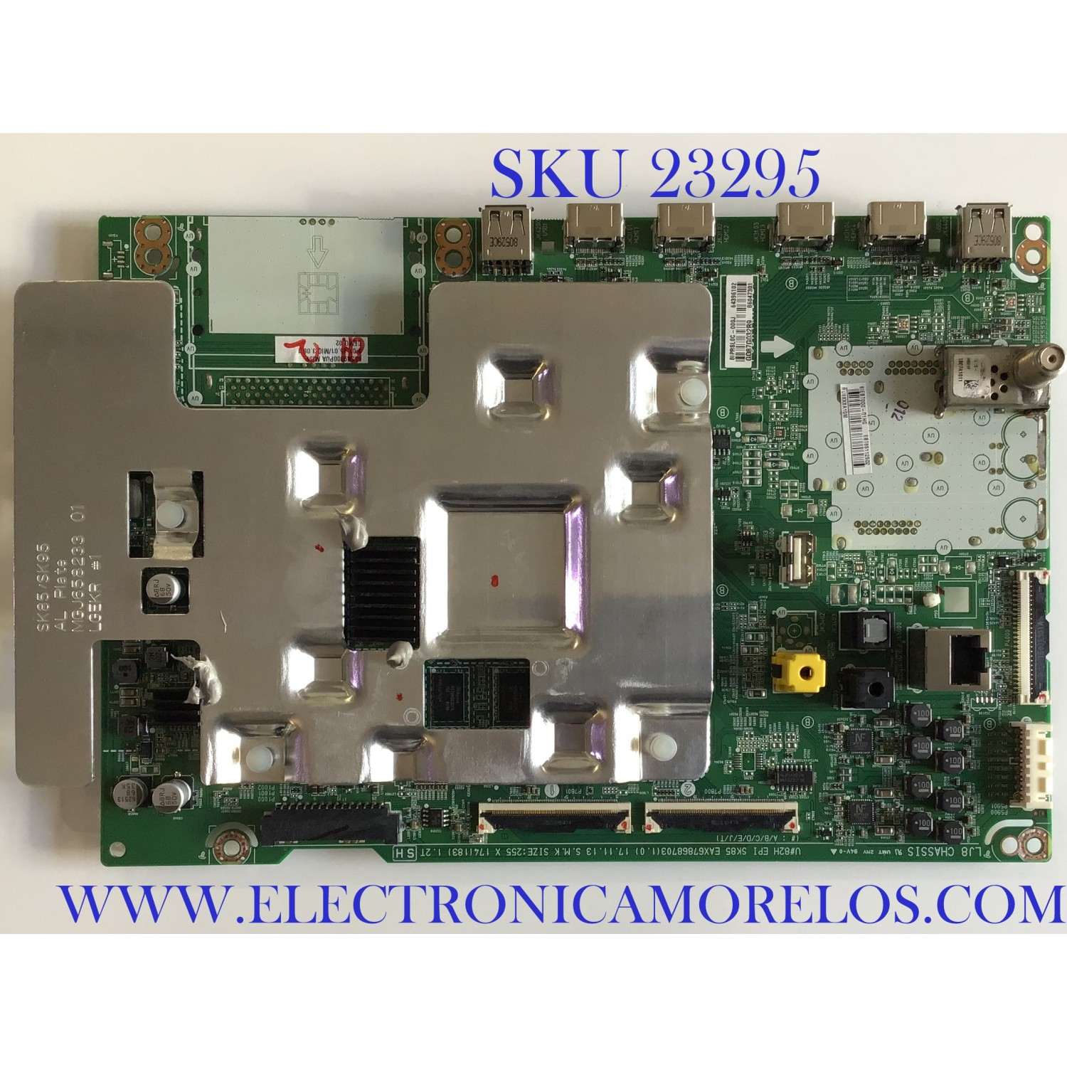 MAIN PARA SMART TV LG 4K HDR SUPER UHD RESOLUCION (3840 x 2160) / EBT65112502 / EAX67868703(1.0) / 64396102 / 86047301 / MODELO 65SK9000PUA.AUSWLJR