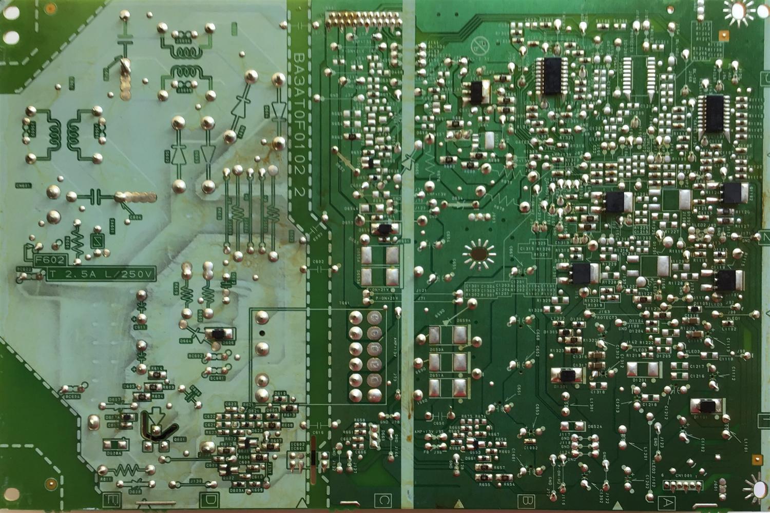 FUENTE DE PODER PARA TV MAGNAVOX / A3AP1MPW-001 / BA3AT0F0102 2 / A3AP1MPW / A3AP1-MPW / MODELO 40ME313V/F7 - Imagen 2