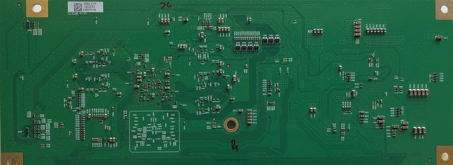 T-CON PARA TV SONY / 6871L-5829A / 6870C-0755B / 5829A / PANEL LE650AQR (EL)(A1) / MODELO XBR-65A8F - Imagen 2