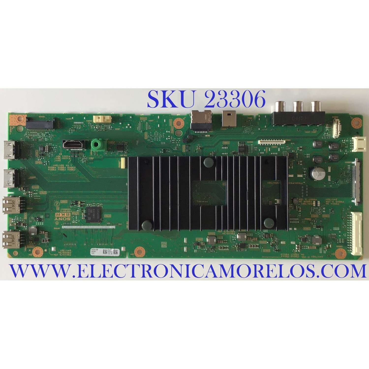 MAIN PARA TV SONY BRAVIA 4K·UHD·HDR ((ANDROID TV)) / NUMERO DE PARTE A5019133B 220 / 1-002-204-11 / 1-005-204-11 / A-5019-133-B 220 / 100220211 / 100520411 / PANEL YSAF065CNS01 / MODELO KD65X750H / KD-65X750H