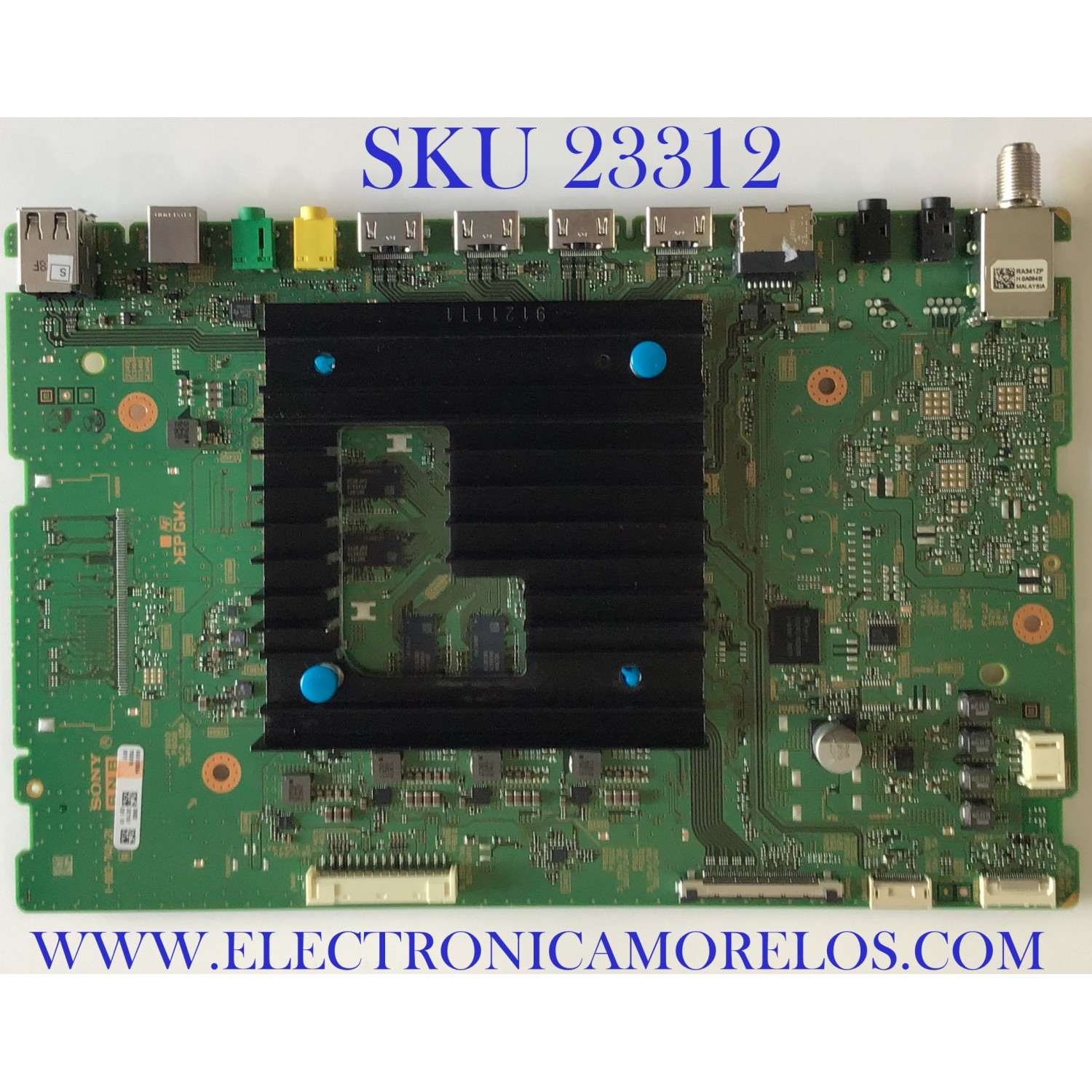 MAIN PARA TV SONY 4K UHD SMART TV / NUMERO DE PARTE A5015305A 058 / 1-003-740-21 / 1-003-740-31 / A-5015-318-A / A-5015-305-A / A-5015-305-A 058A / PANEL YSAF075CNO01 / DISPLAY LC750EQY(SN)(A1) / MODELO XBR-75X800H / XBR75X800H
