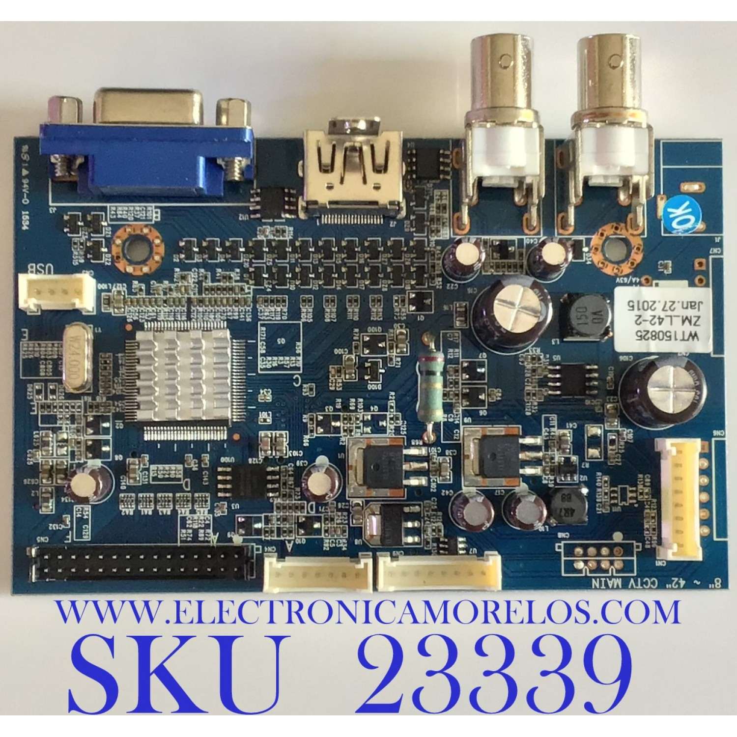MAIN PARA MONITOR GANZ / WT150825 / MODELO ZM-L42-2