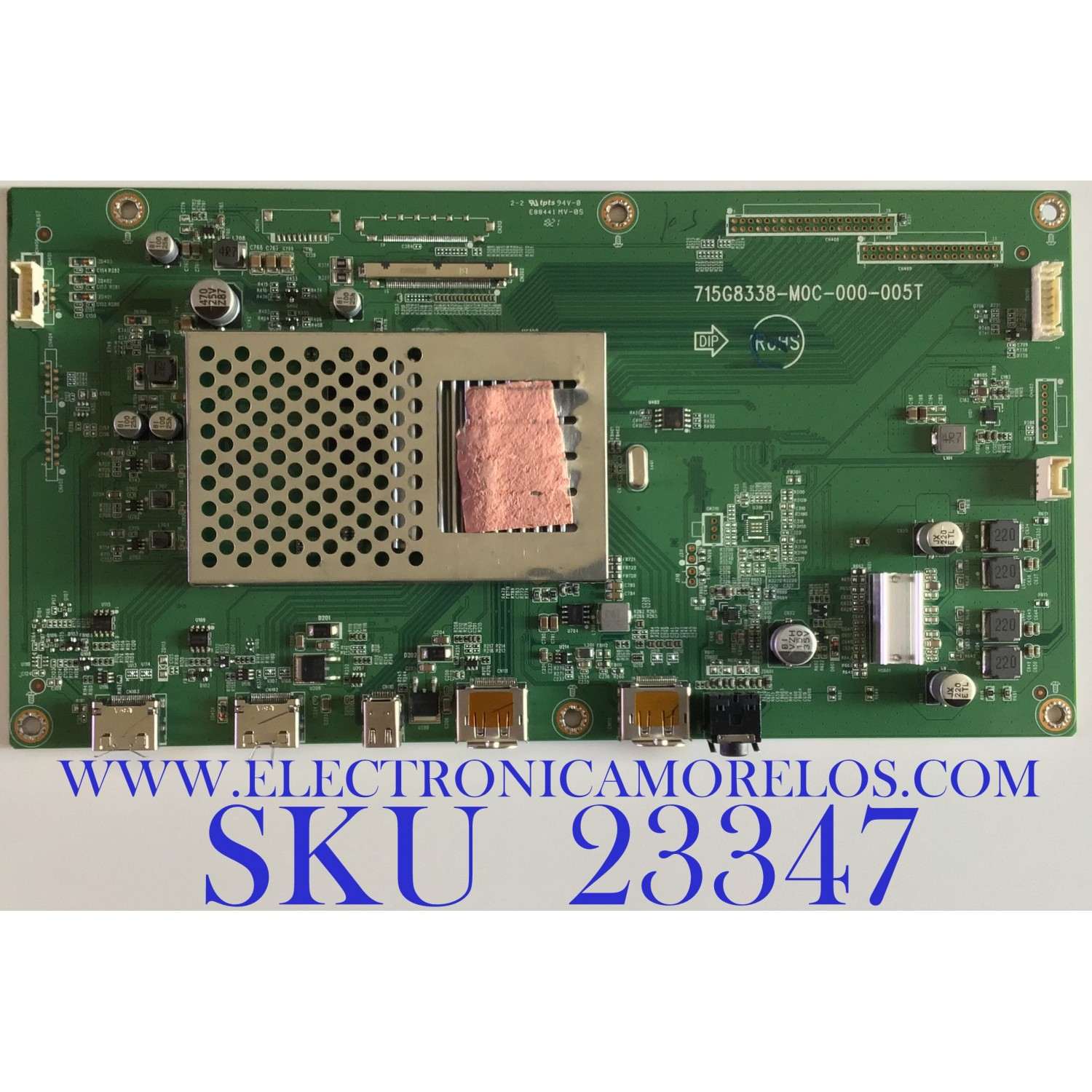 MAIN PARA MONITOR ACER / GQICB0BA031 / 715G8338-M0C-000-005T / PANEL TPT430U3-EQYSHM.G REV:S1M / MODELO ET430K WMIIQPPX