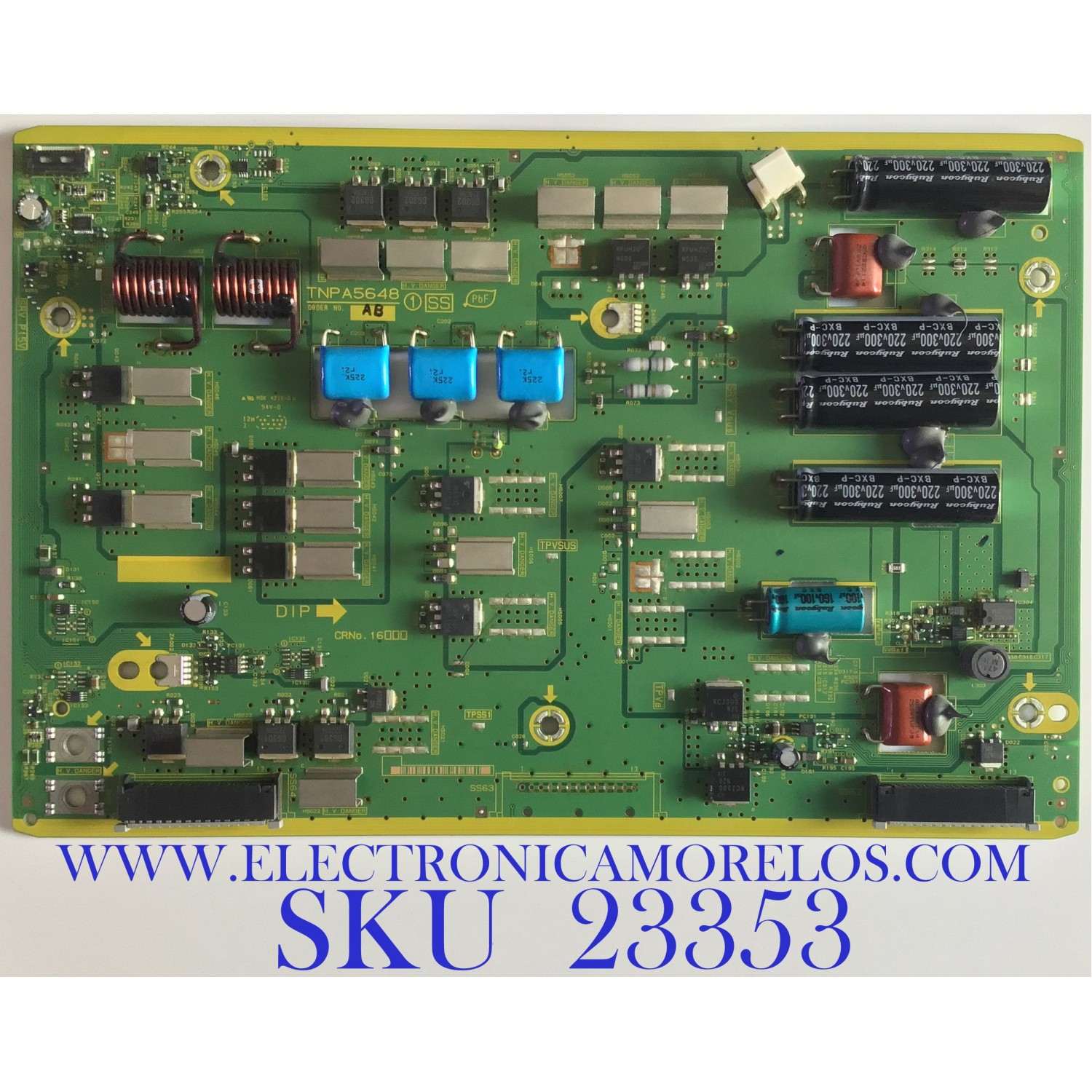 X-SUS PARA TV PANASONIC / TXNSS1QZUU / TNPA5648 / TNPA5648AB / PANEL MC153FJ1531 / MODELO TC-P60GT50