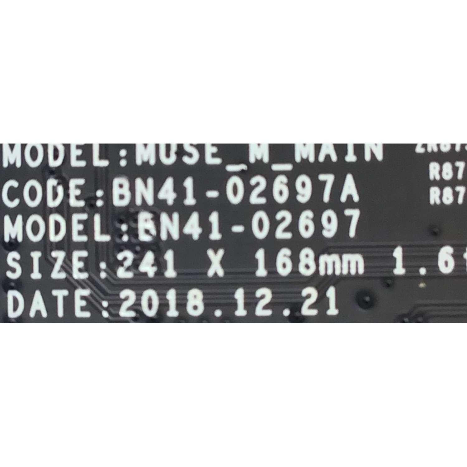 MAIN PARA SMART TV SAMSUNG QLED 4K CON HDR RESOLUCION (3,840 x 2,160) / BN94-14077G / BN41-02697A / BN97-15673L / PANEL CY-TR065FLLV1H / DISPLAY BN96-48138A / LSF650FF11-P01 / MODELO QN65Q90RAFFXZA FA02 / QN65Q90RAFXZA FA02 - Imagen 2