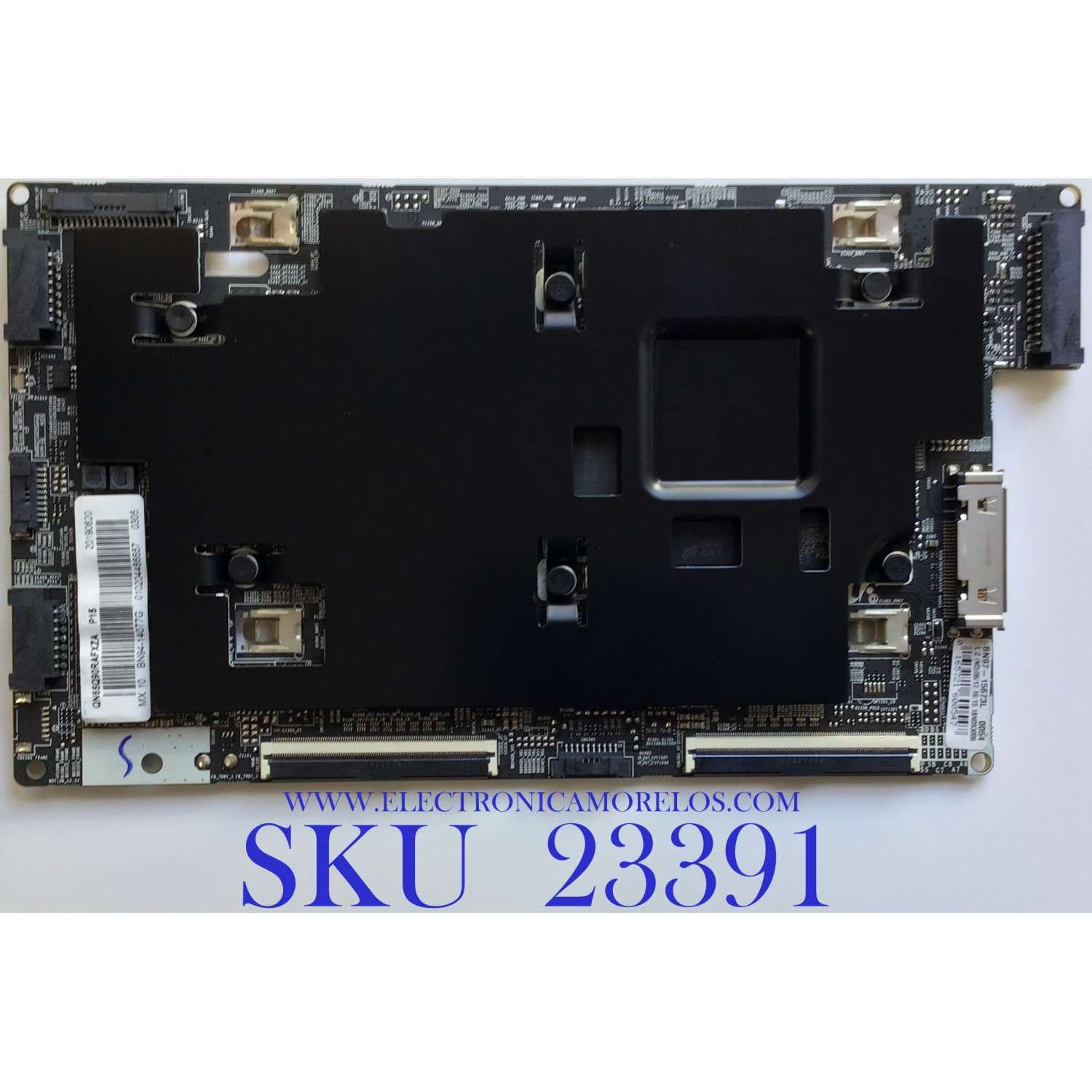 MAIN PARA SMART TV SAMSUNG QLED 4K CON HDR RESOLUCION (3,840 x 2,160) / BN94-14077G / BN41-02697A / BN97-15673L / PANEL CY-TR065FLLV1H / DISPLAY BN96-48138A / LSF650FF11-P01 / MODELO QN65Q90RAFFXZA FA02 / QN65Q90RAFXZA FA02