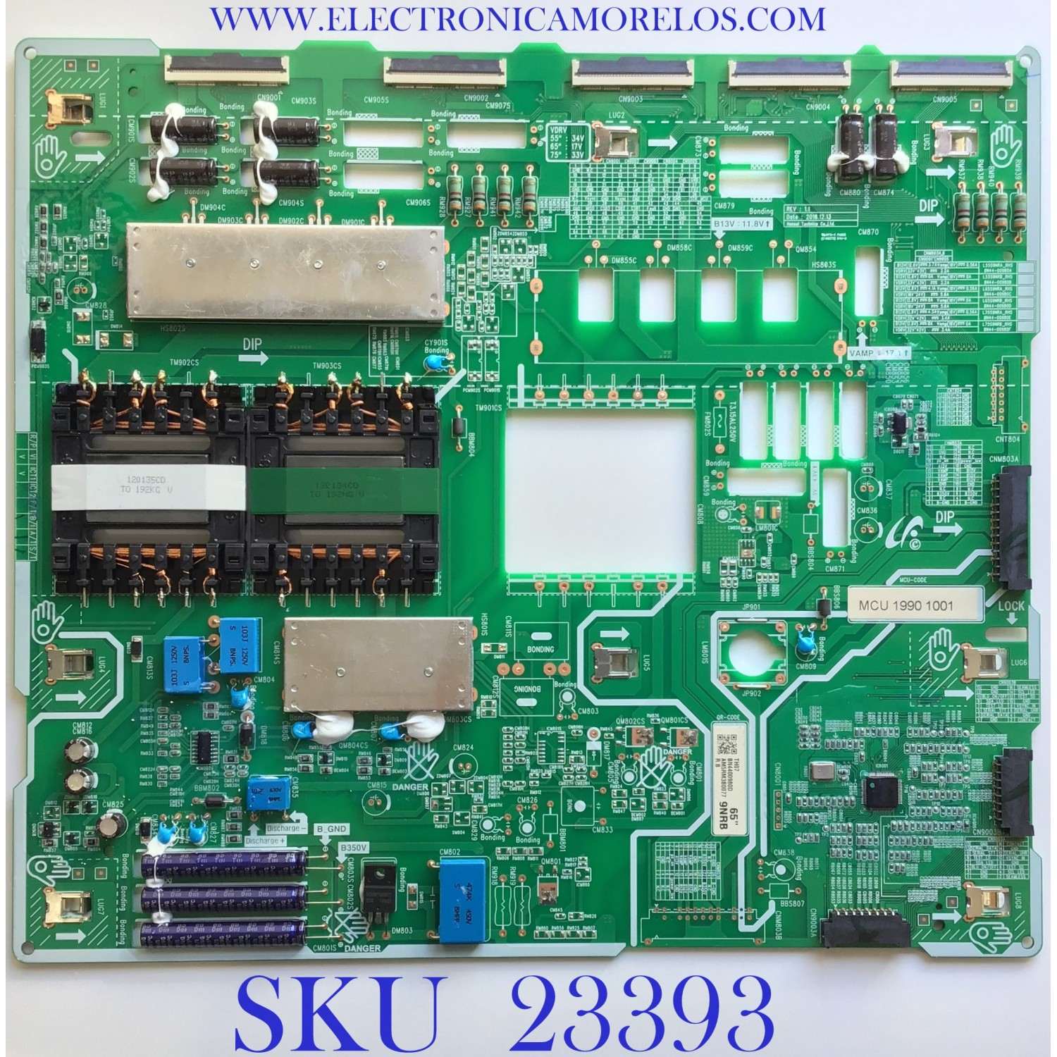 LED DRIVER PARA TV SAMSUNG / NUMERO DE PARTE BN44-00980D / L65S9NRB_RHS / BN4400980D / PANEL'S CY-TR065FLLV1H / CY-TR065FLAV1H / MODELOS QN65Q90RAFFXZA FA02 / QN65Q90RAFXZA FA02 / QN65Q90RAFXZA AA01