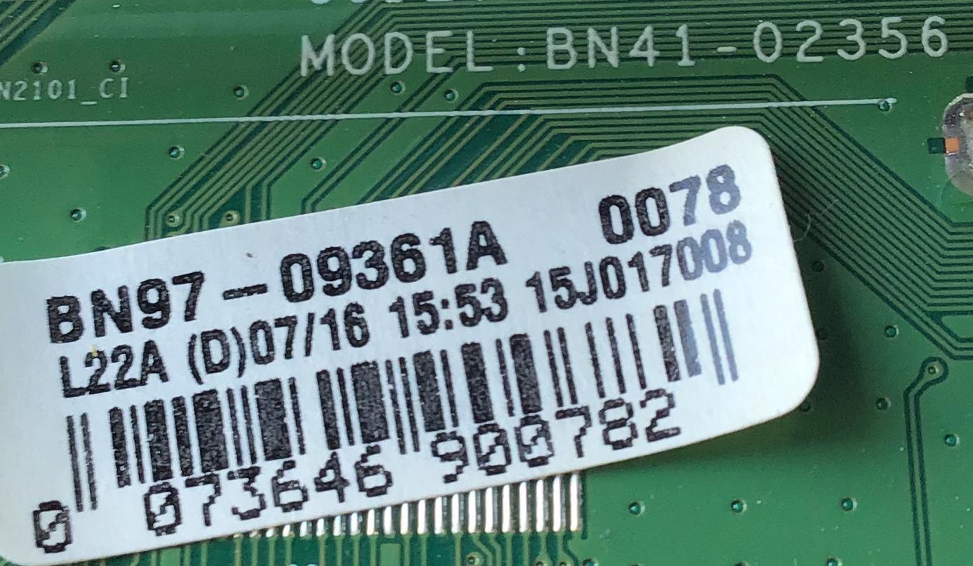 MAIN PARA TV SAMSUNG BN94-08276A / BN41-02356A / BN97-09361A / SUSTITUTAS BN94-10155W / BN94-07834A / BN94-07834C / BN94-08276C / BN94-10155Y / PANEL CY-QJ055FLLV1H / MODELO UN55JS8500FXZA TH01 - Imagen 3