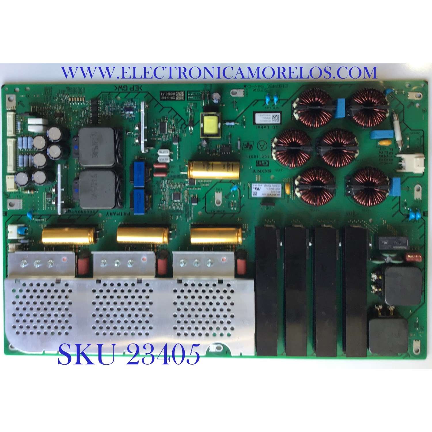 FUENTE DE PODER PARA SMART TV SONY / 1-474-747-11 / 147474711 / APS-429 / 100110911 / PANEL HD9S085DTU01 / MODELO XBR-85Z9G