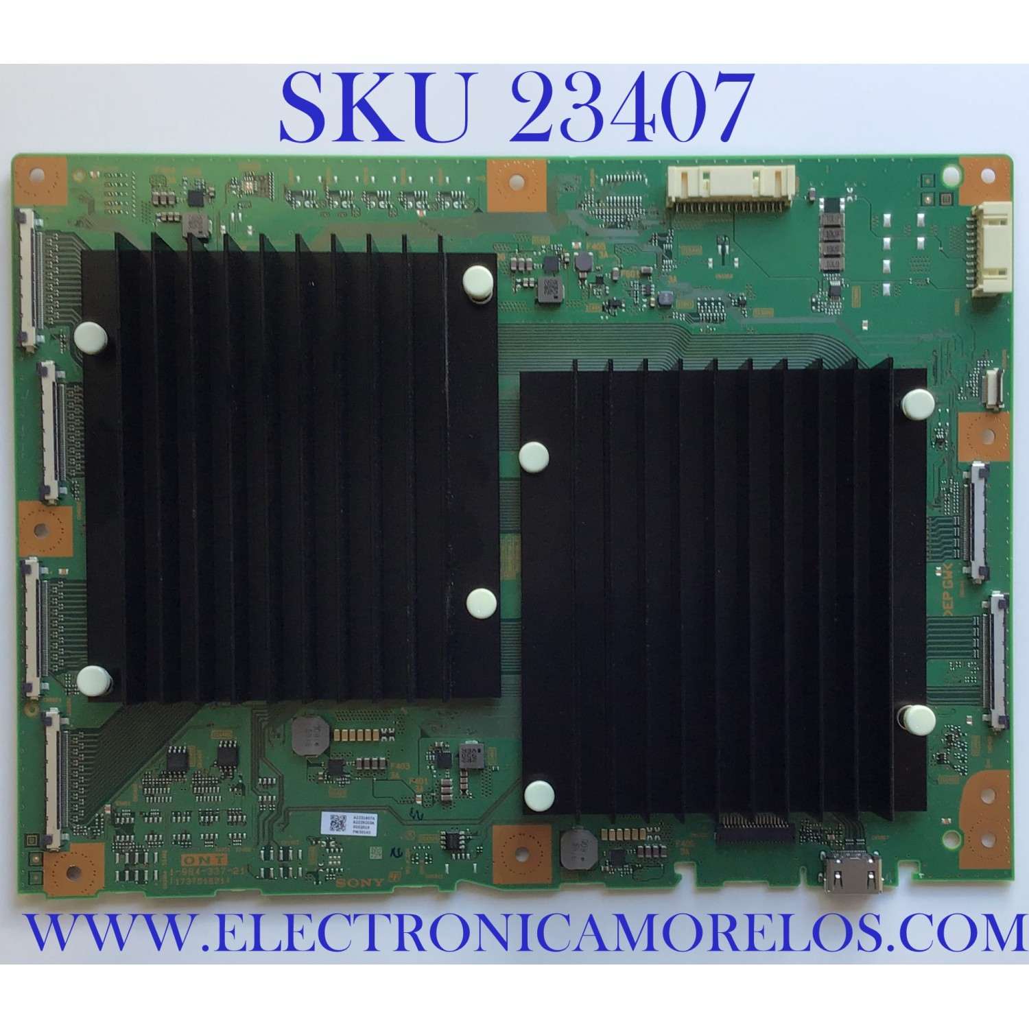 TARJETA ONT PARA TV SONY / A-2231-607-A / 1-984-327-21 / A2231607A / 173751821 / PANEL HD9S085DTU01 / MODELO XBR-85Z9G