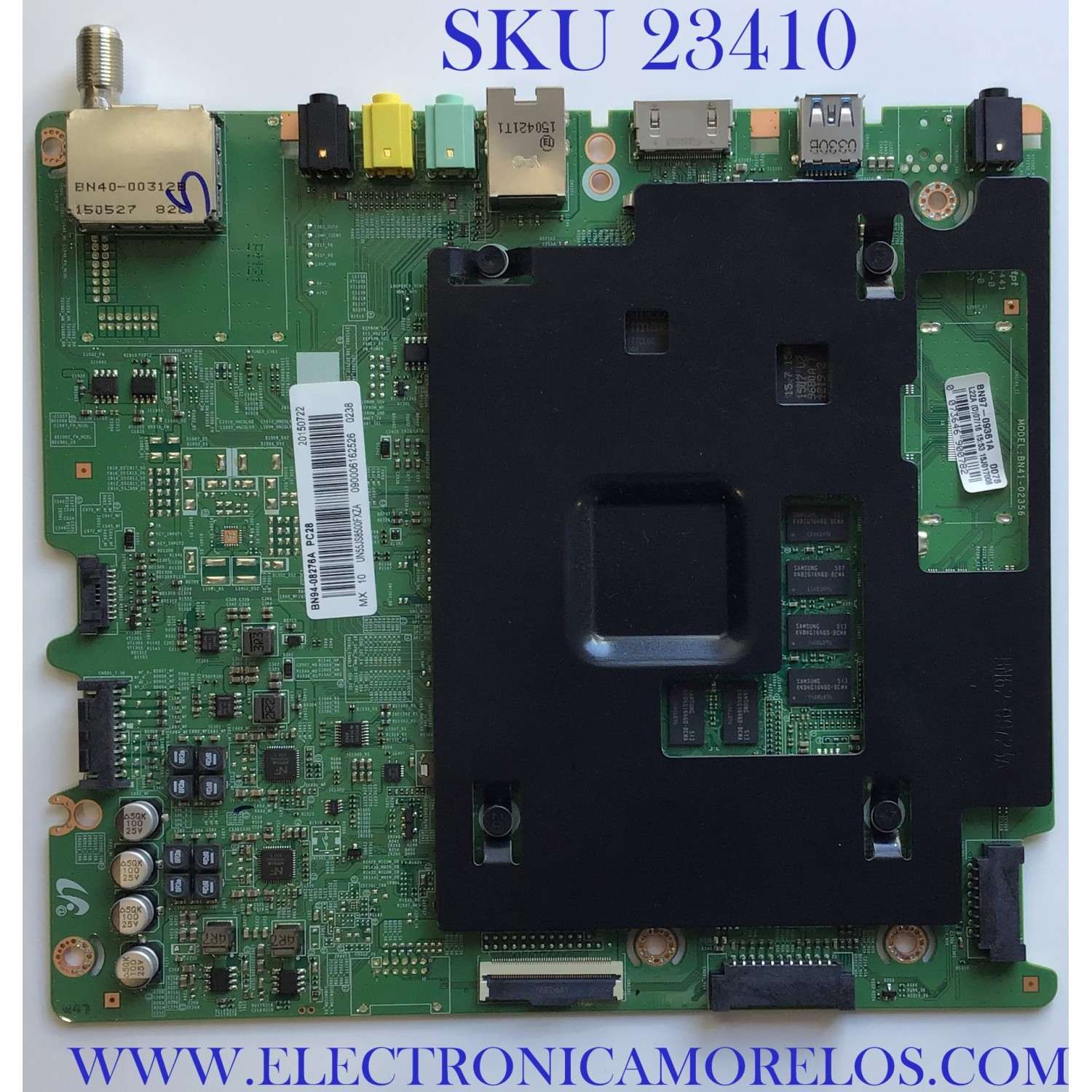 MAIN PARA TV SAMSUNG BN94-08276A / BN41-02356A / BN97-09361A / SUSTITUTAS BN94-10155W / BN94-07834A / BN94-07834C / BN94-08276C / BN94-10155Y / PANEL CY-QJ055FLLV1H / MODELO UN55JS8500FXZA TH01