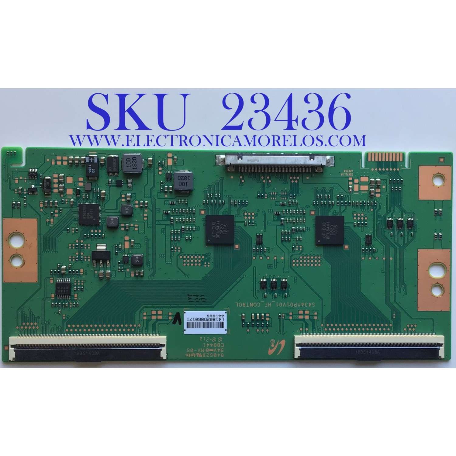 T-CON PARA MONITOR LG / LJ94-41802D / S434YP01V01_HF / 41802D / PANEL LGM315UK6 / MODELO 32GK650F-BB.AUSUJPN
