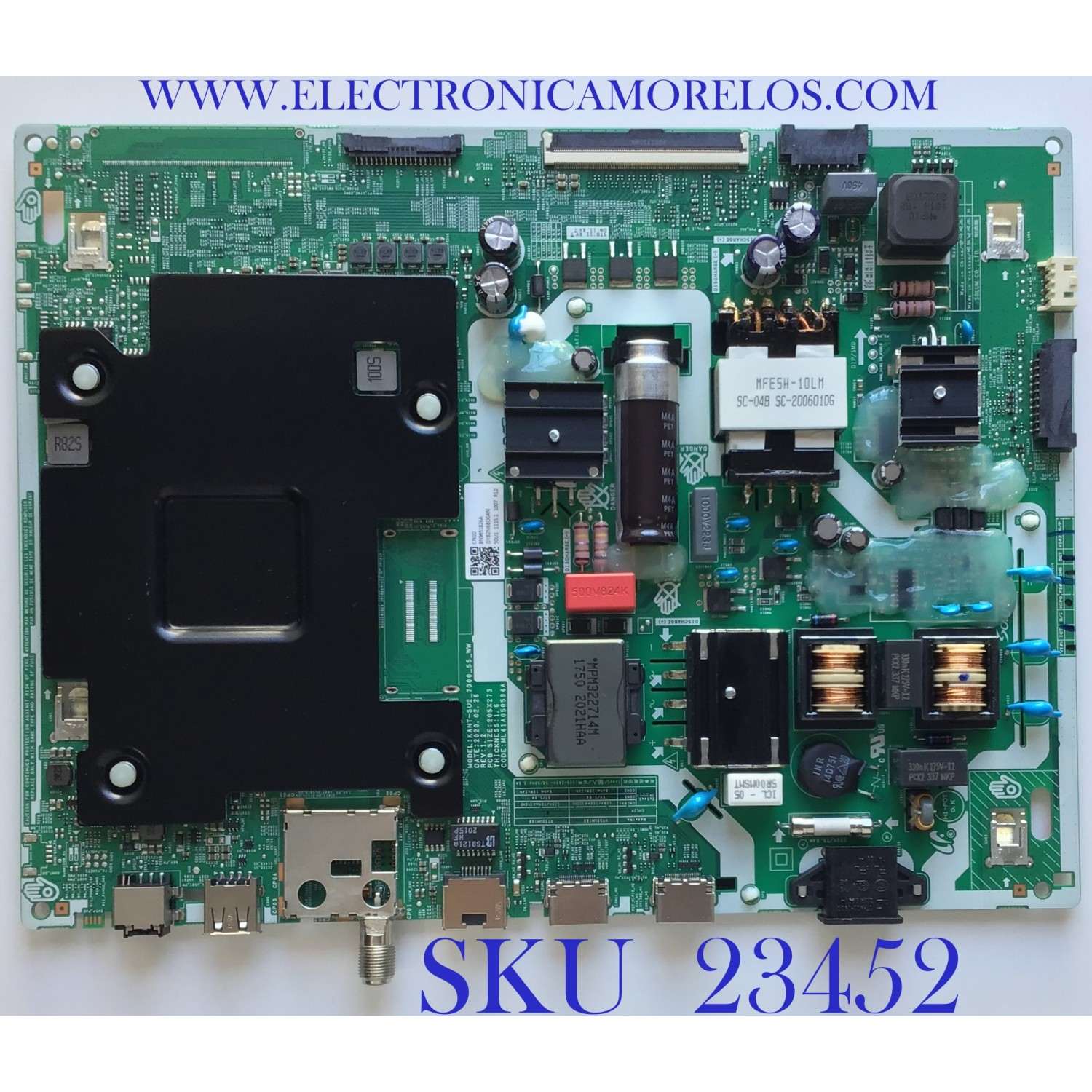 MAIN FUENTE COMBO ORIGINAL PARA TV SAMSUNG 4K UHD HDR / NUMERO DE PARTE BN9651826A / ML41A050594A / BN96-51826A / KANT-SU2_7000_55_WW / VT50UH160 / MODELOS UN50TU / UN50TU7000FXZA AB03 / UN50TU7000FXZA DB01 / UN50TU7000BXZA XC02 / UN50TU700DFXZA XC02
